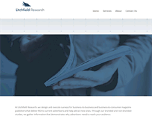 Tablet Screenshot of litchfieldresearch.com